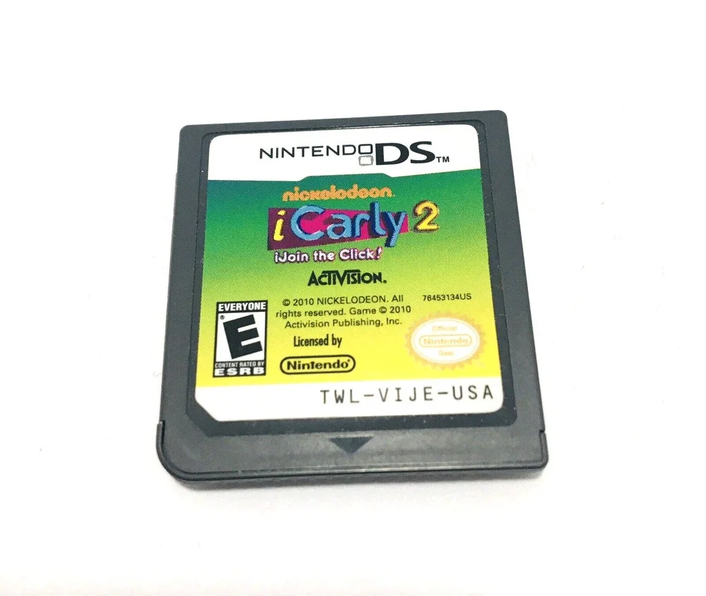 iCarly 2: iJoin the Click (Nintendo DS, 2010) Cartridge Only